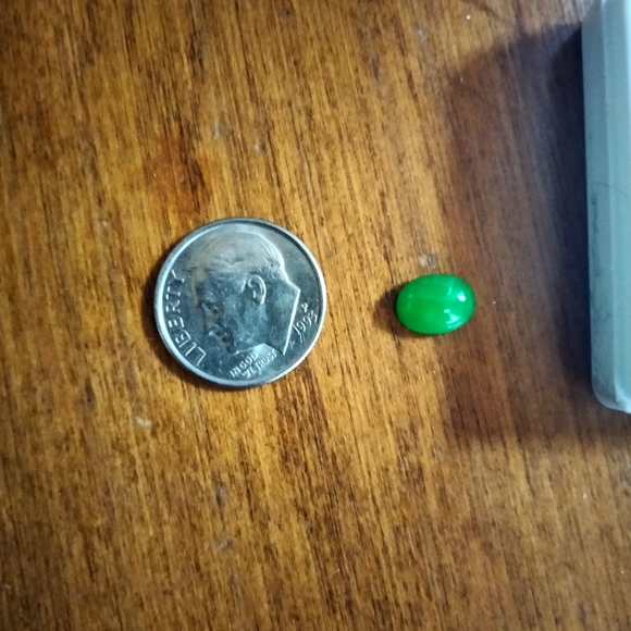3 Loose Cabochon Jade - Picture 2 of 4